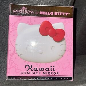 Hello Kitty Kawaii Compact Mirror. NIB.